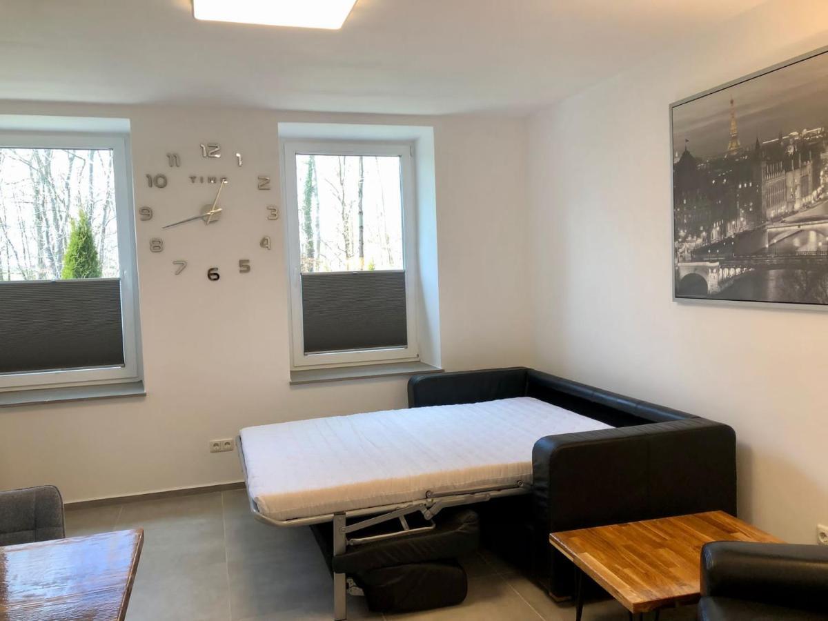 Erdgeschoss-Appartement Mit Seeterasse Ahrensbok Esterno foto